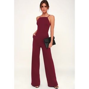 Lulus Something to Behold Jumpsuit